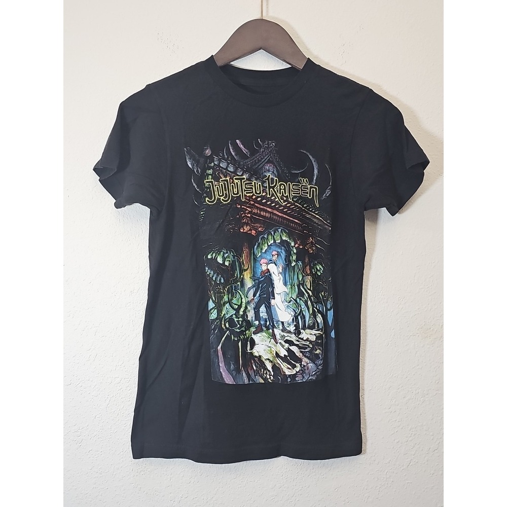 Jujutsu Kaisen T‎ Shirt Men's Size XSmall Black Graphic Anime Japanese